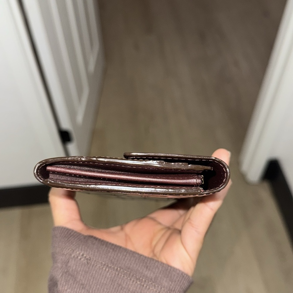 Louis Vuitton Burgundy sarah vernis Wallet - Picture 4 of 11